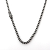 6 mm/8 mm Franco-Kette aus Edelstahl mit polierter Oberfläche