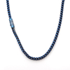 6 mm/8 mm Franco-Kette aus Edelstahl mit polierter Oberfläche